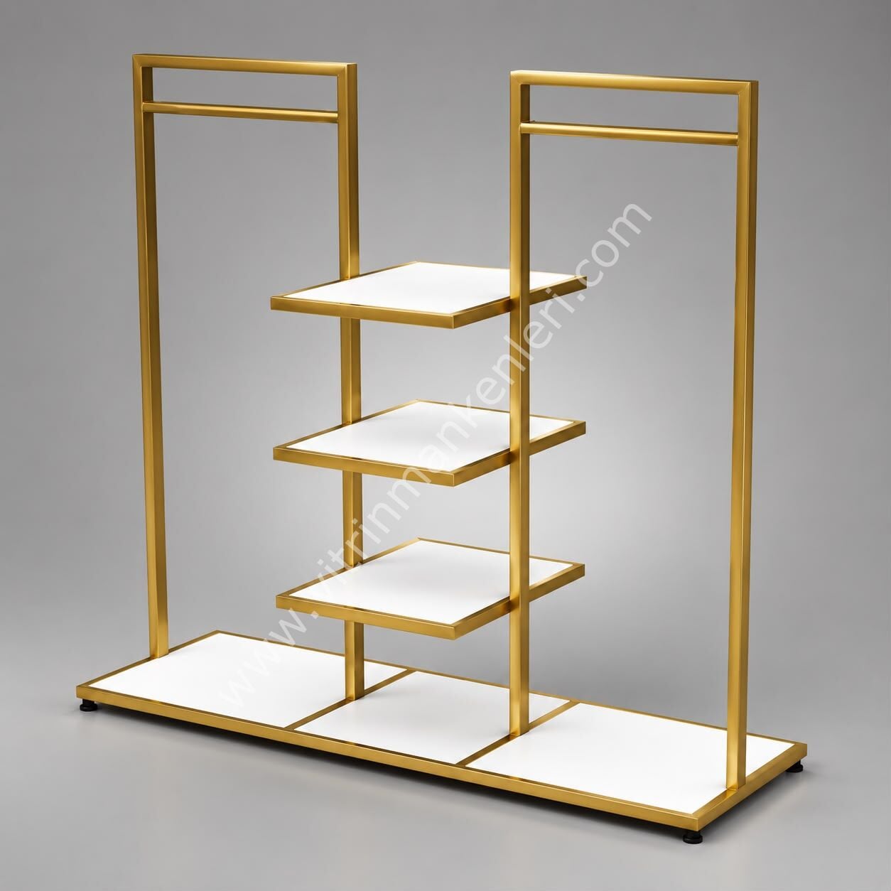 Orta Stand GOLD STATİK BOYA - BEYAZ