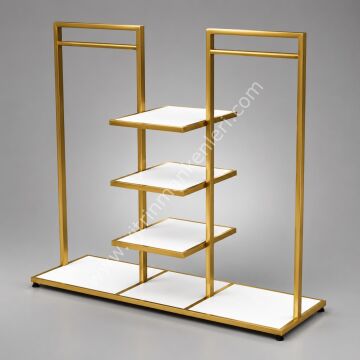 Orta Stand GOLD STATİK BOYA - BEYAZ