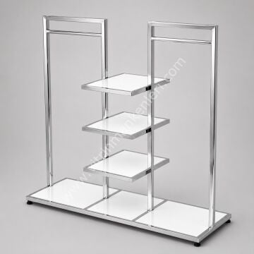 Orta Stand KROM KAPLAMA - BEYAZ