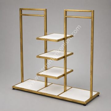 Orta Stand GOLD ESKİTME - BEYAZ
