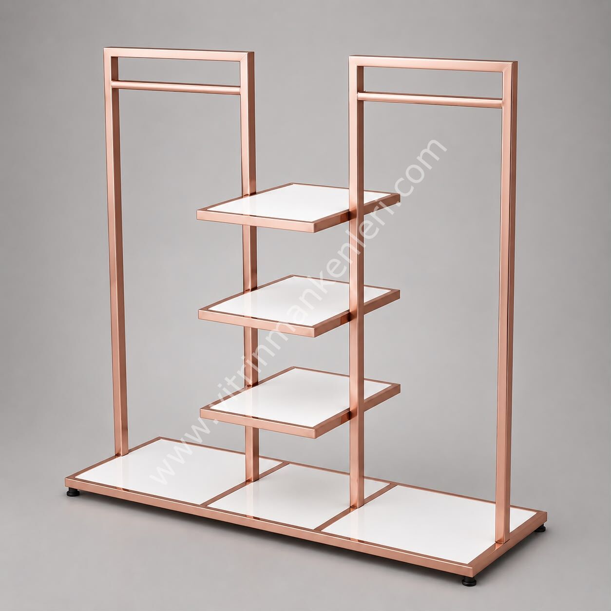Orta Stand ROSE GOLD - BEYAZ