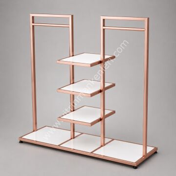 Orta Stand ROSE GOLD - BEYAZ