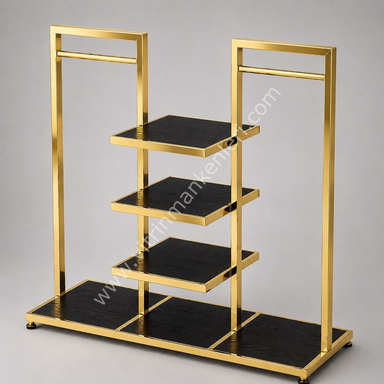 Orta Stand GOLD KAPLAMA - SİYAH