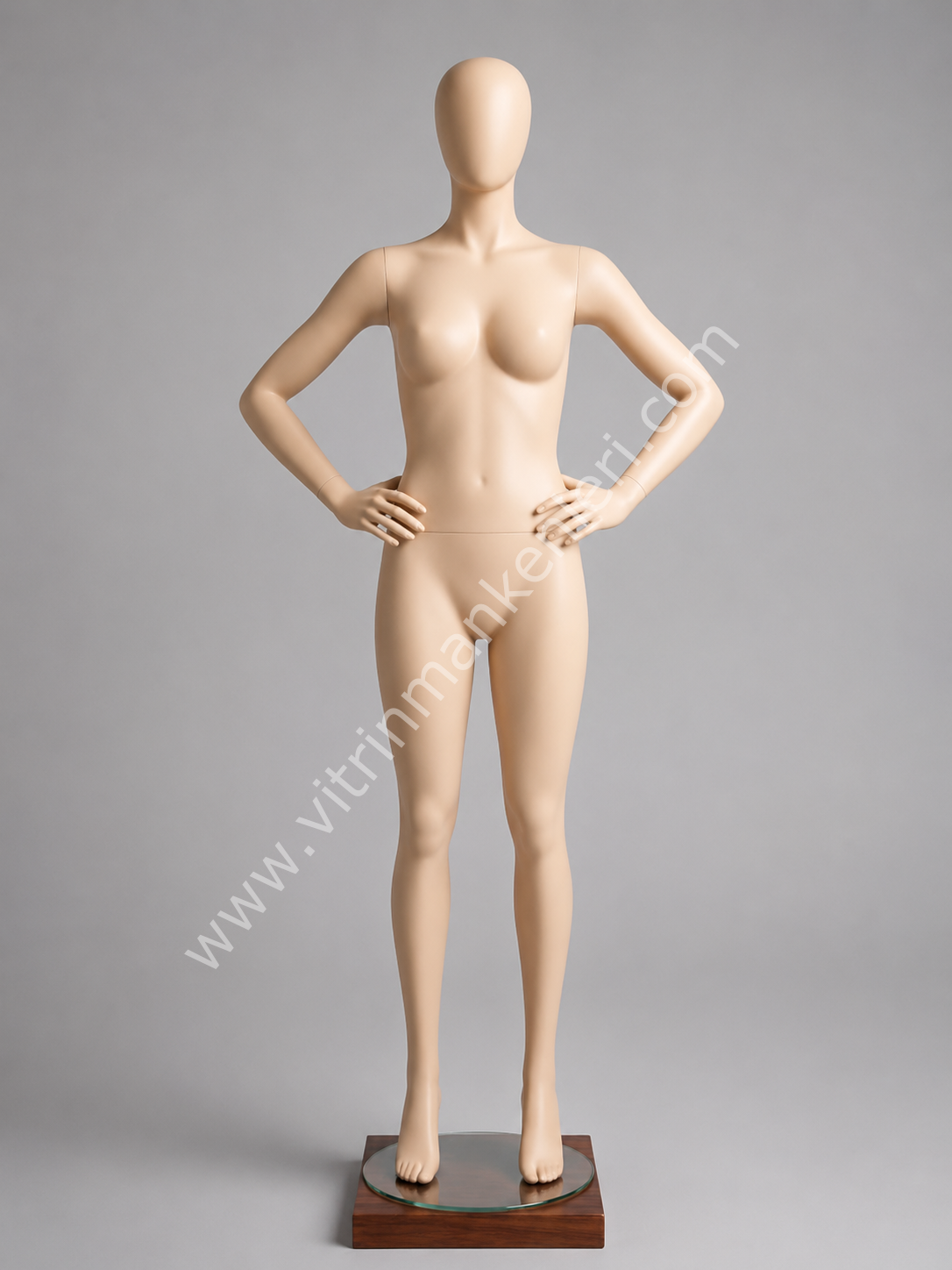 Polyester Vitrin Bayan Boy Mankeni