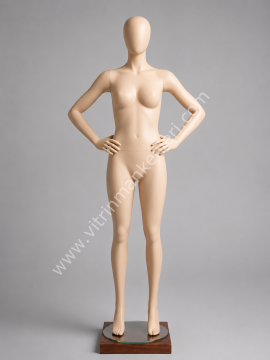 Polyester Vitrin Bayan Boy Mankeni