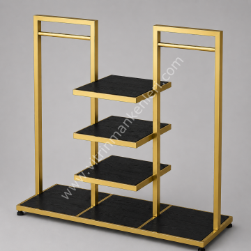 Orta Stand GOLD STATİK BOYA - SİYAH