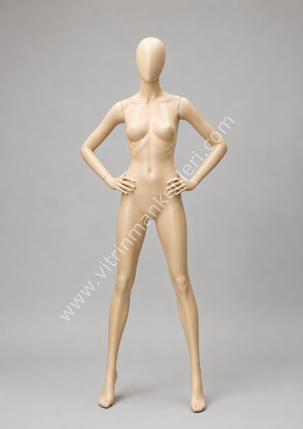 Polyester Vitrin Bayan Boy Mankeni