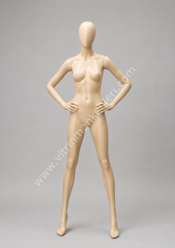 Polyester Vitrin Bayan Boy Mankeni