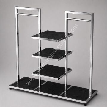 Orta Stand KROM KAPLAMA - SİYAH