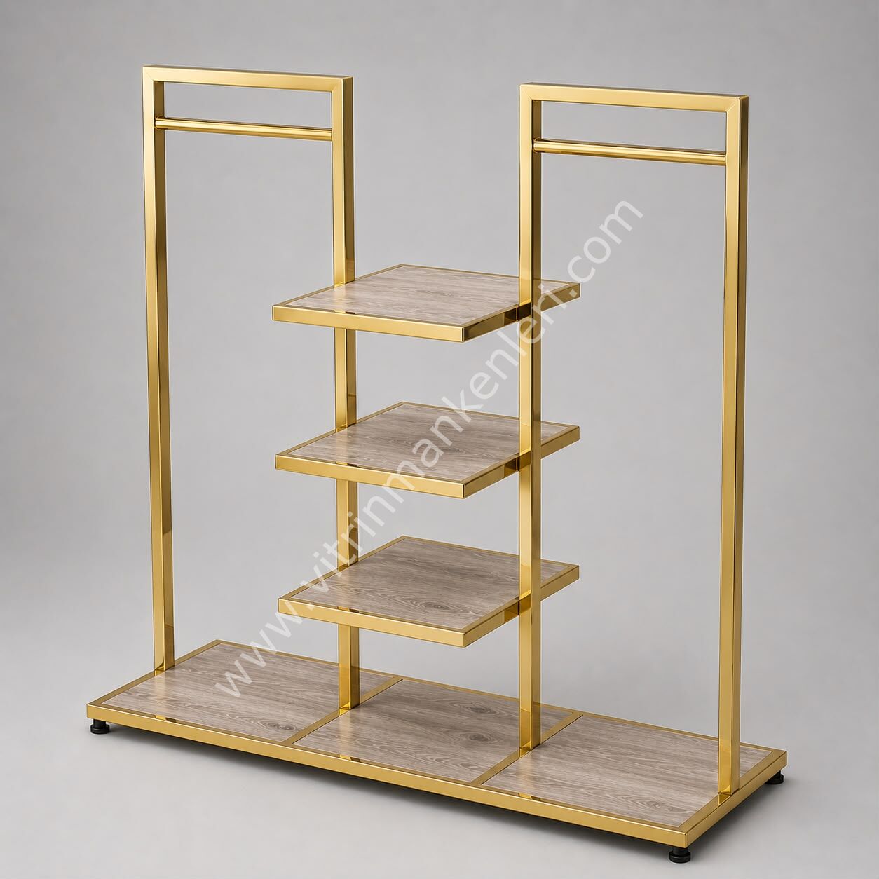 Orta Stand GOLD KAPLAMA - ATLANTİK ÇAM