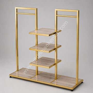 Orta Stand GOLD KAPLAMA - ATLANTİK ÇAM