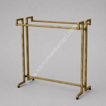 Çift Taraflı Askı Orta Stand GOLD ESKİTME