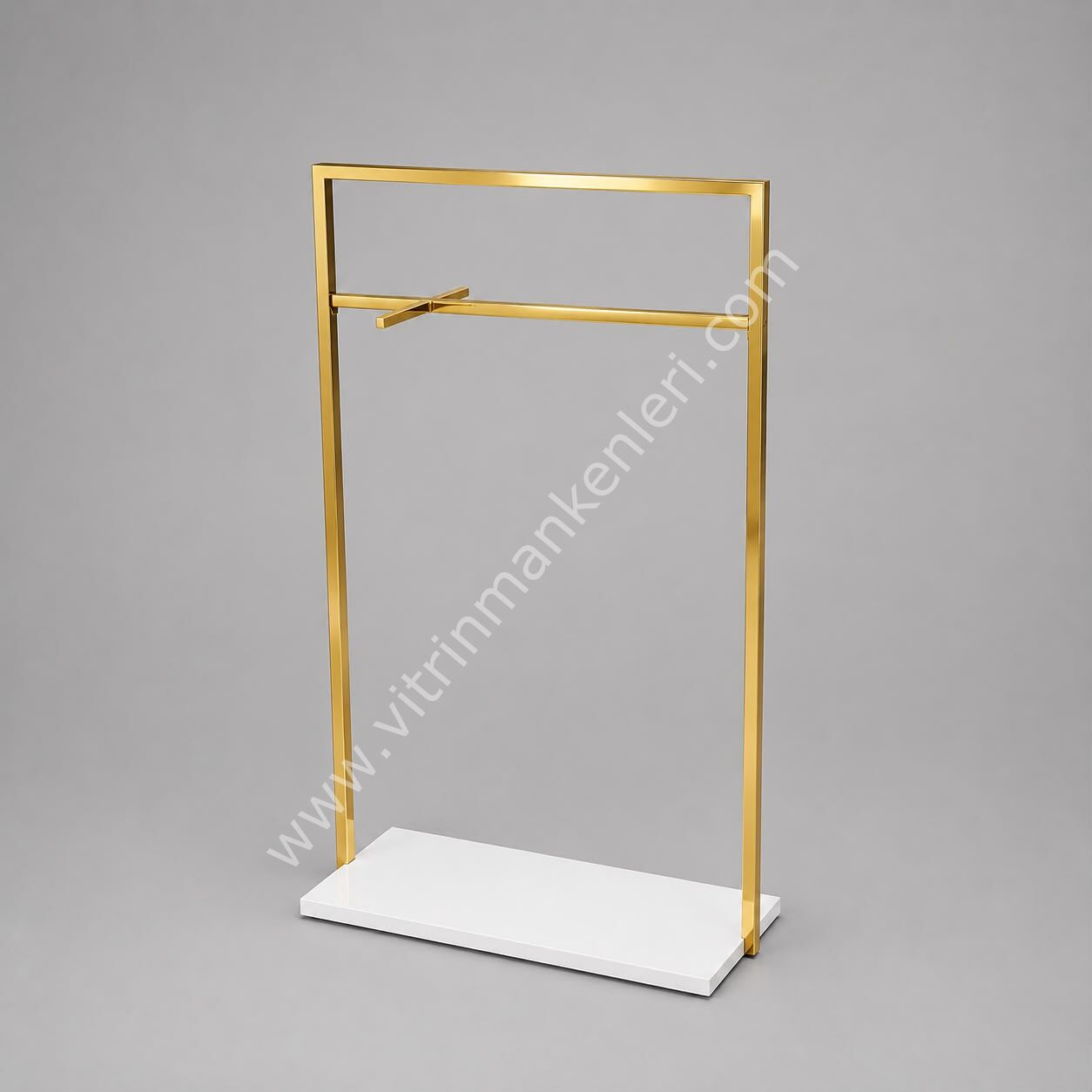 Çok Amaçlı Orta Stand GOLD KAPLAMA - BEYAZ