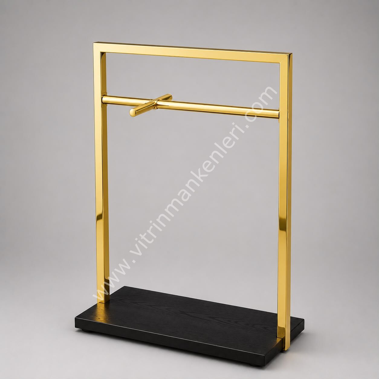 Çok Amaçlı Orta Stand GOLD KAPLAMA - SİYAH
