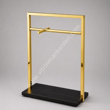 Çok Amaçlı Orta Stand GOLD KAPLAMA - SİYAH