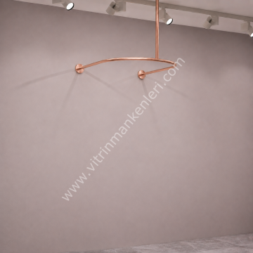 PERDE KABİN DEMİRİ ROSE GOLD
