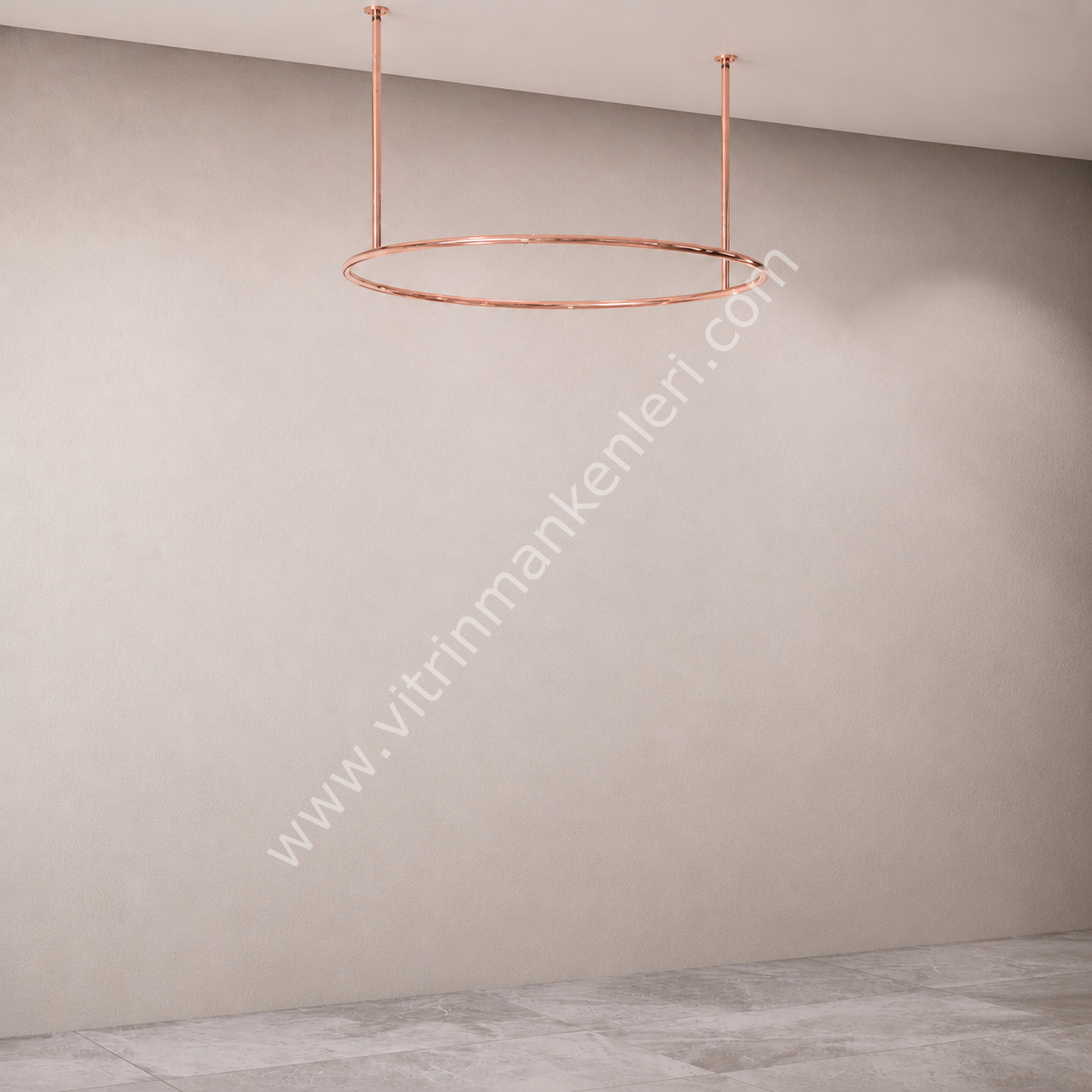 PERDE KABİN DEMİRİ ROSE GOLD