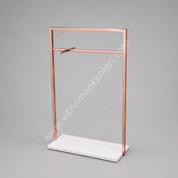 Çok Amaçlı Orta Stand ROSE GOLD - BEYAZ