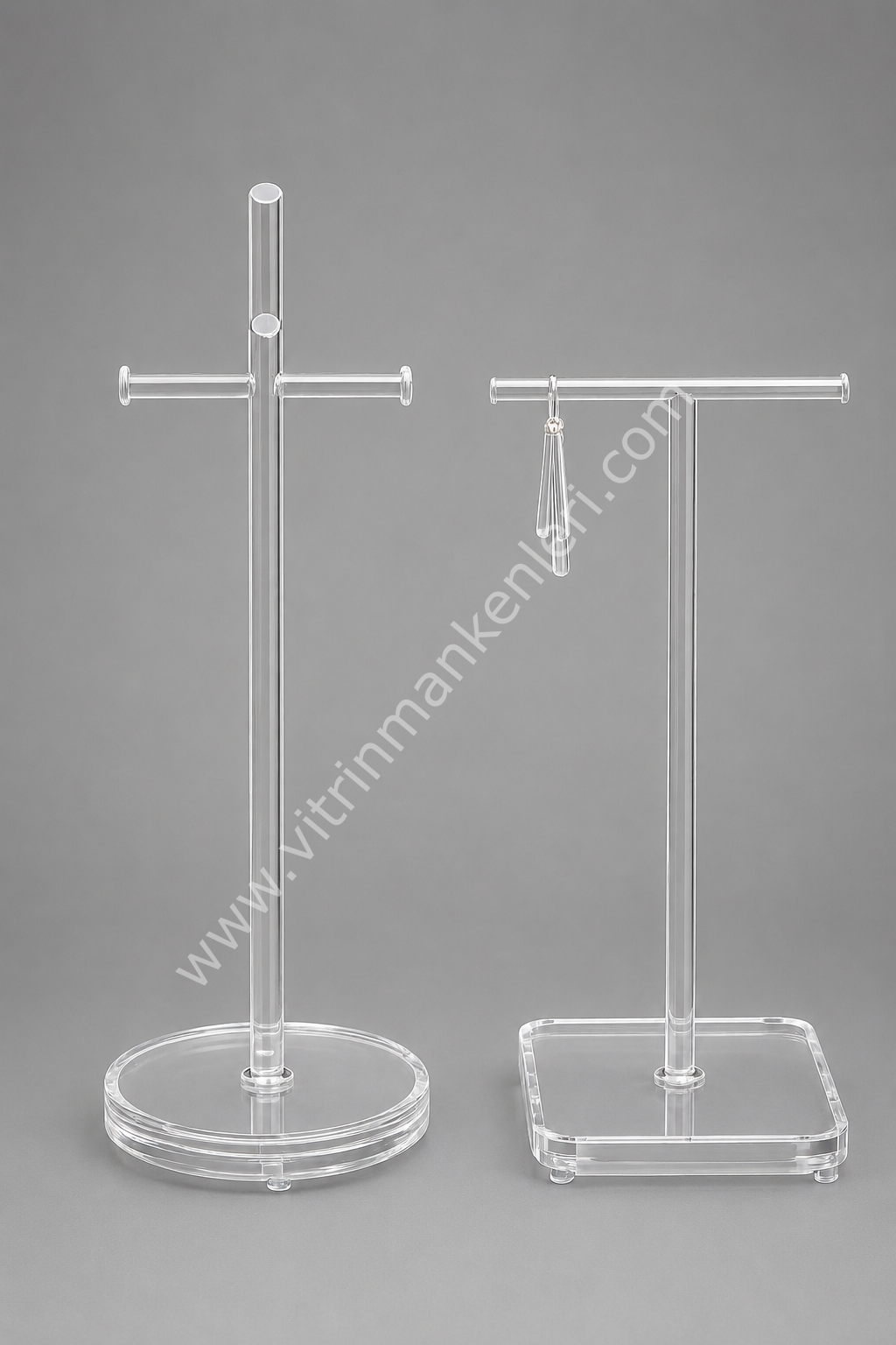 GOLD KAPLAMA DAYANIKLI İKİLİ ÖZEL ORTA STAND ASKILIK İMD VİTRİN DEKORASYON SİYAH - ÖZEL RENK