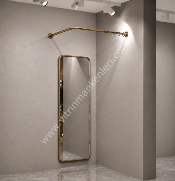 PERDE KABİN DEMİRİ GOLD ESKİTME
