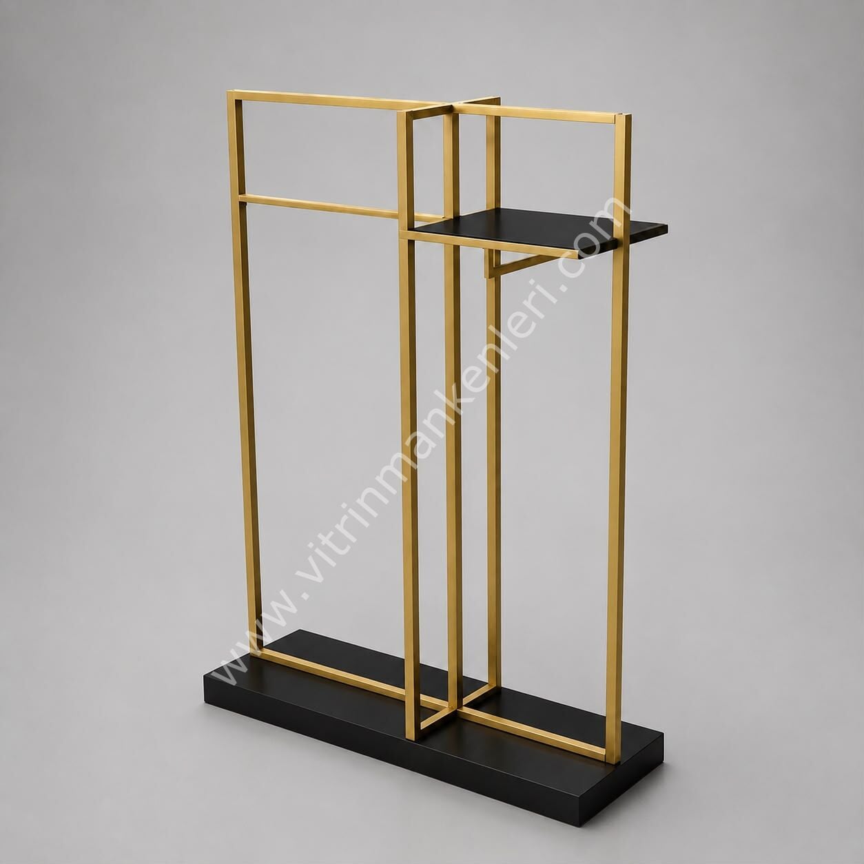Orta Stand SİYAH - GOLD STATİK BOYA