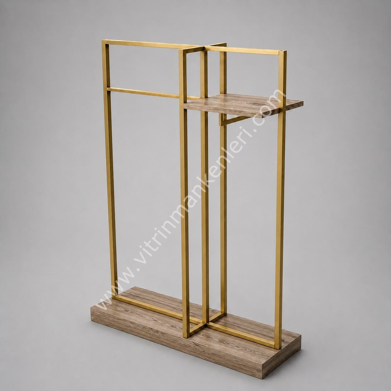 Orta Stand ATLANTİK ÇAM - GOLD STATİK BOYA