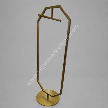 GOLD BOYALI DAYANIKLI ORTA STAND ASKILIK GOLD STATİK BOYA