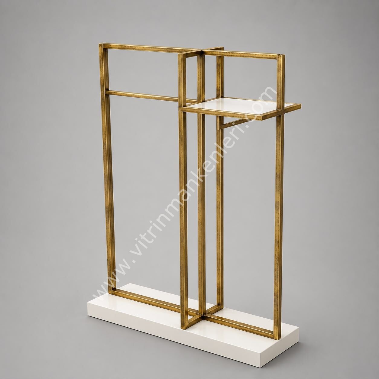 Orta Stand BEYAZ - GOLD ESKİTME