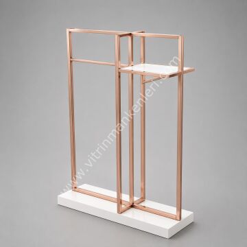 Orta Stand BEYAZ - ROSE GOLD