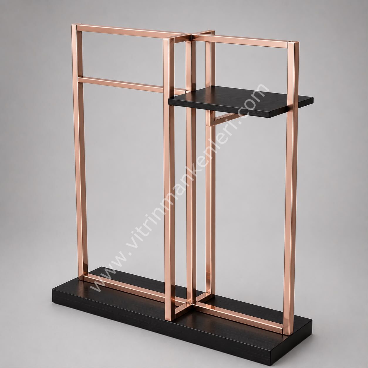 Orta Stand SİYAH - ROSE GOLD