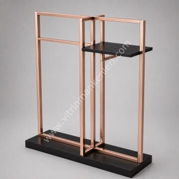 Orta Stand SİYAH - ROSE GOLD