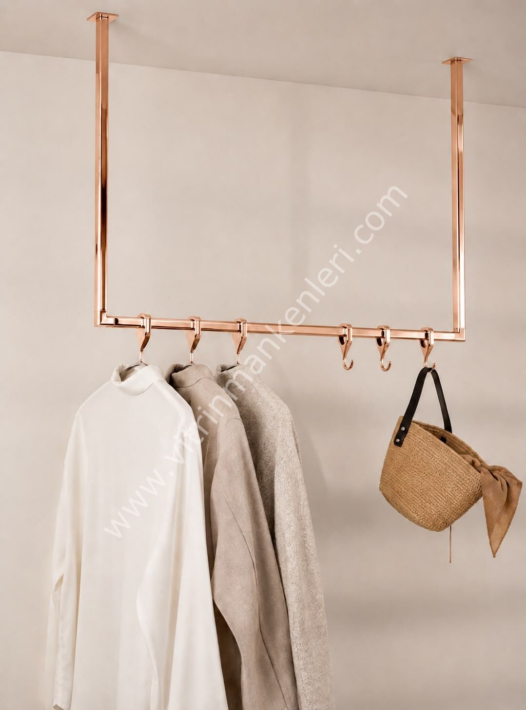 Tavana Monte Elbise Askılığı ROSE GOLD