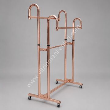 GOLD KAPLAMA DAYANIKLI ORTA STAND ASKILIK ROSE GOLD