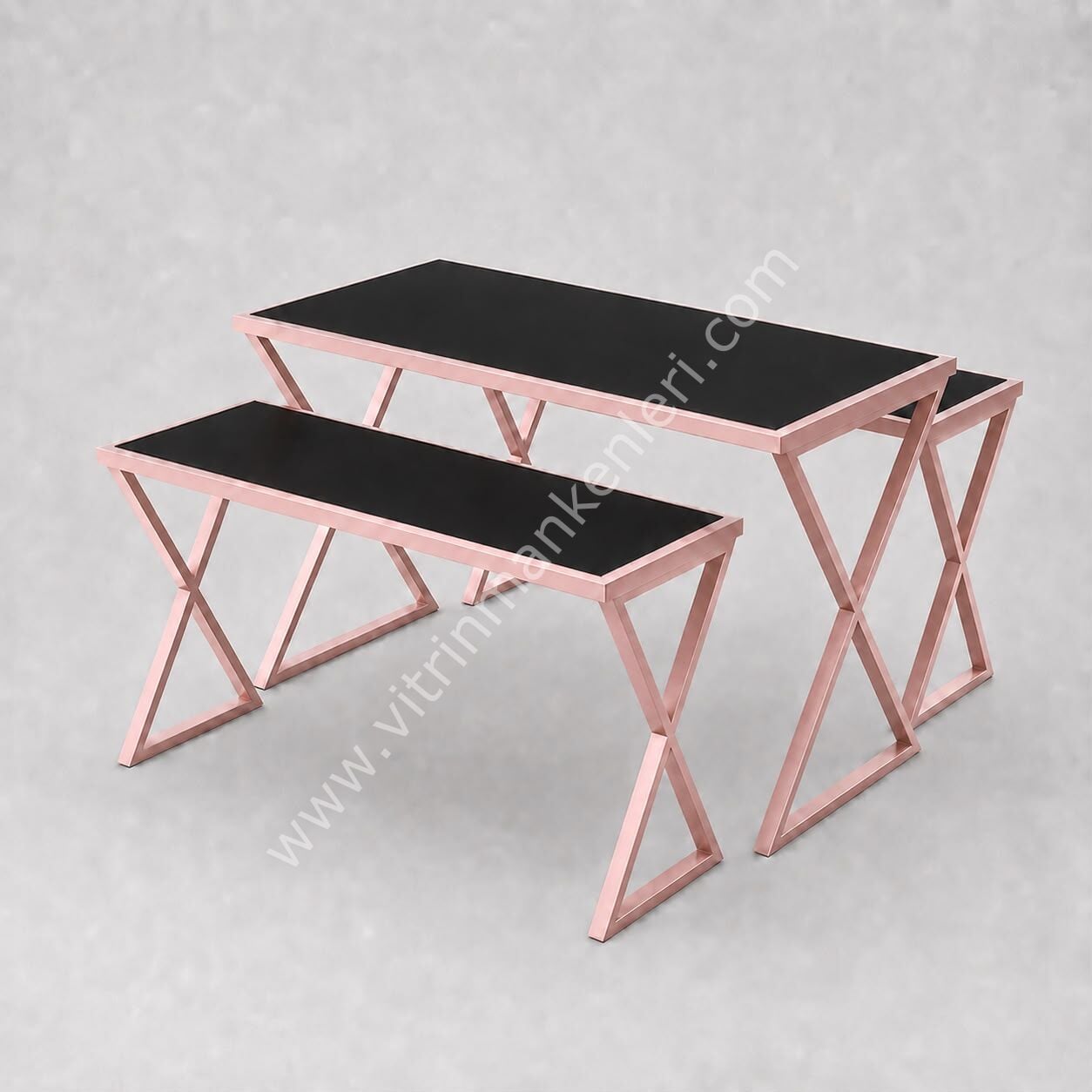 Katlama Masası ROSE GOLD - SİYAH