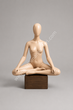 POLYESTER YOGA BAYAN SPORCU BOY MANKENİ