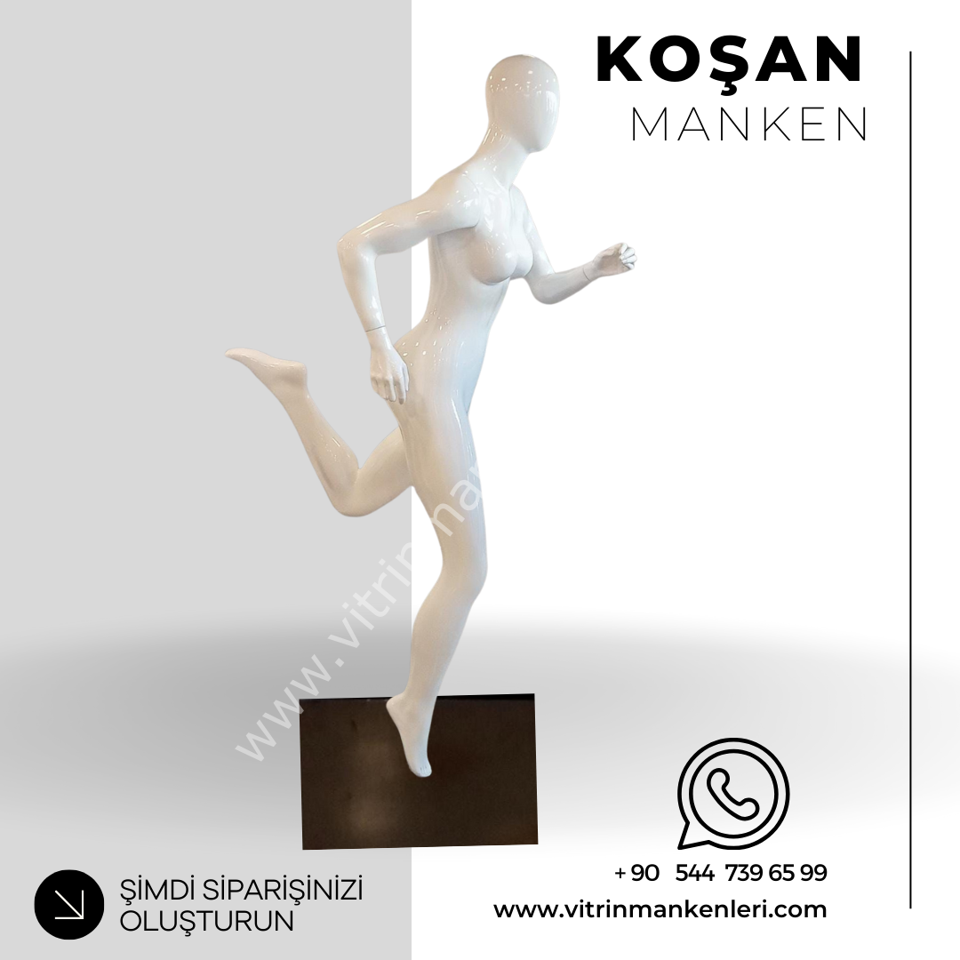 Kadın Vitrin Mankeni Sporcu