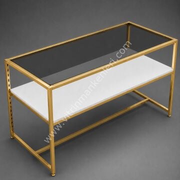 Orta Stand GOLD KAPLAMA - BEYAZ