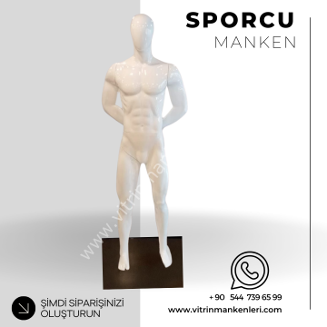 Sporcu Vitrin Mankeni