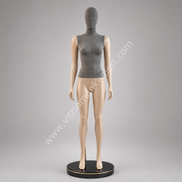 Polyester Vitrin Bayan Boy Mankeni