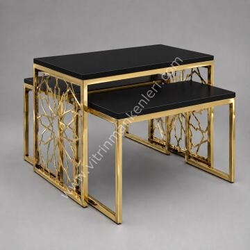 Orta Stand GOLD KAPLAMA - SİYAH