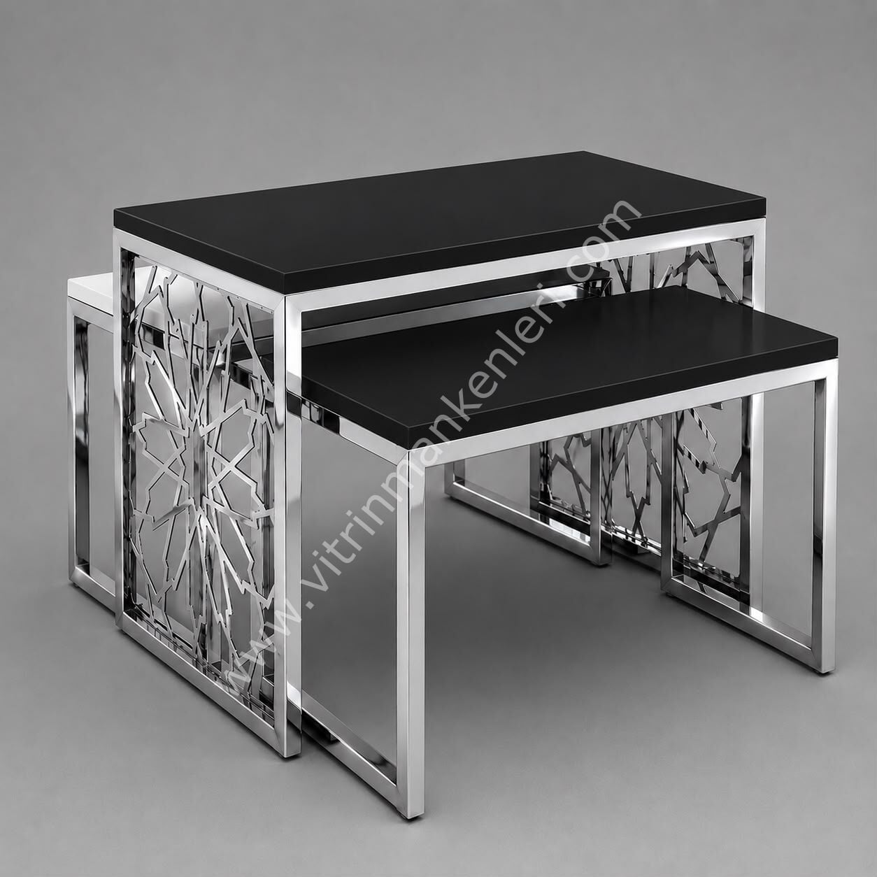 Orta Stand KROM KAPLAMA - SİYAH