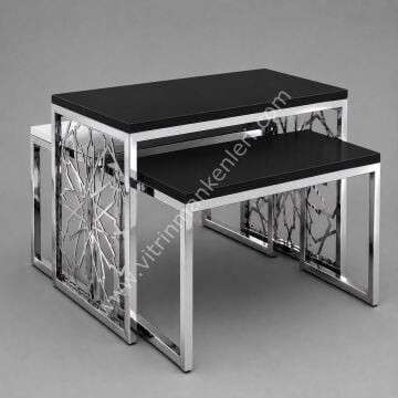 Orta Stand KROM KAPLAMA - SİYAH