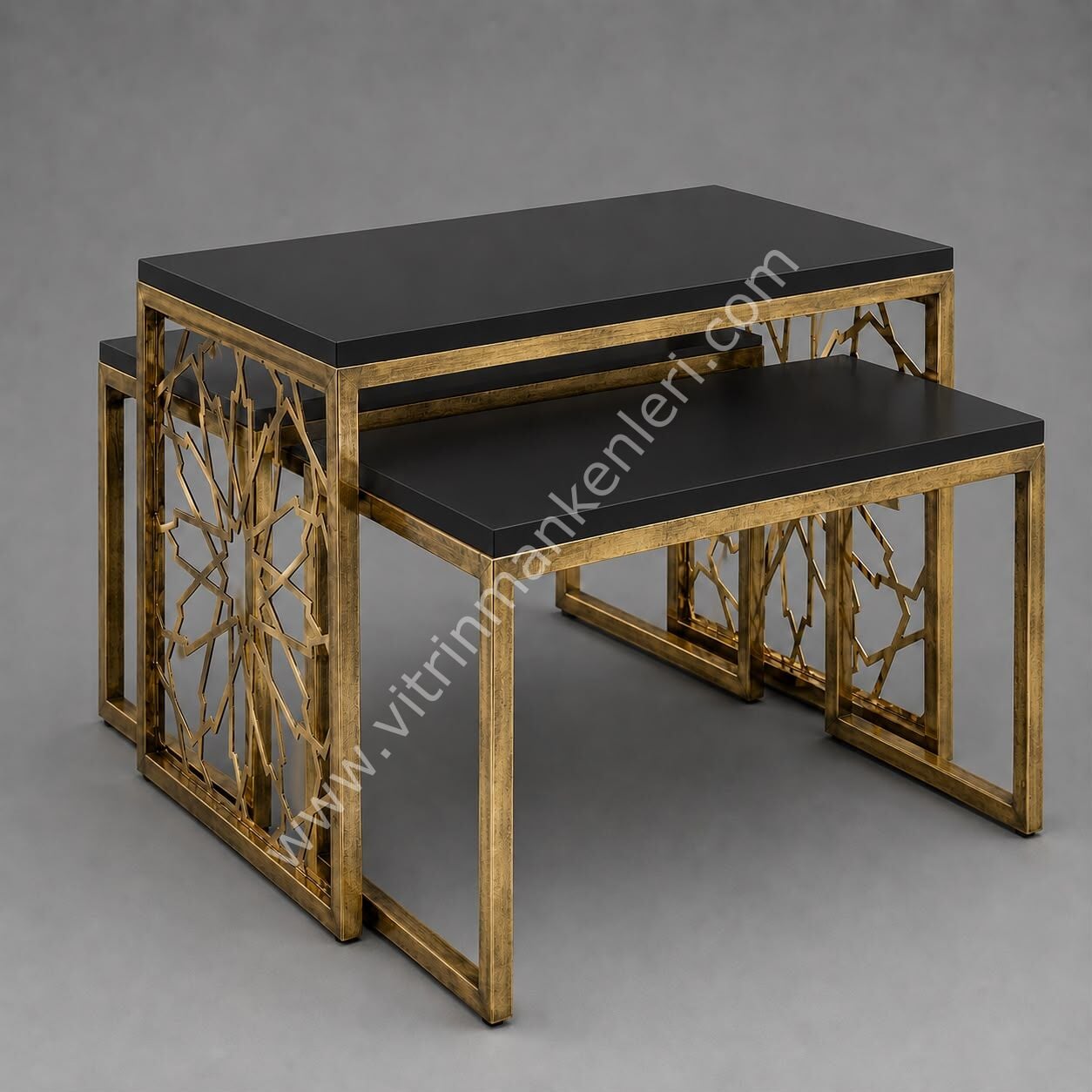 Orta Stand GOLD ESKİTME - SİYAH