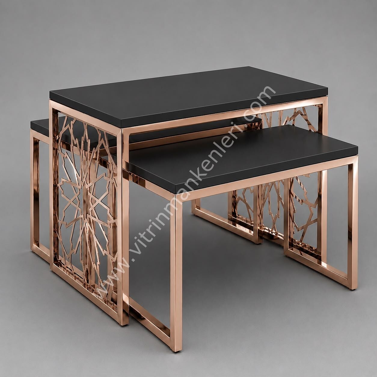Orta Stand ROSE GOLD - SİYAH