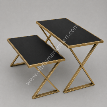Orta Stand GOLD ESKİTME - SİYAH