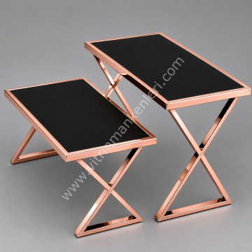Orta Stand ROSE GOLD - SİYAH