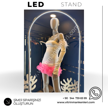 Ledli Stand (SİYAH BOYA)