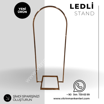Ledli Stand (SİYAH BOYA)