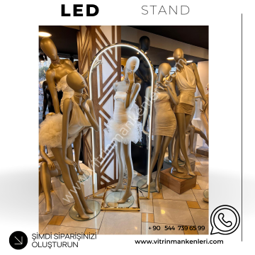 Ledli Stand (SİYAH BOYA)