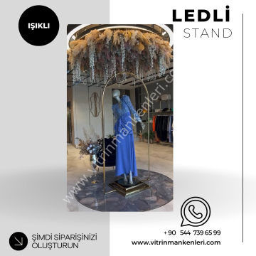Ledli Stand (SİYAH BOYA)